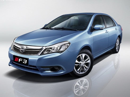 增加1.5T版 新款比亞迪F3將亮相北京車展