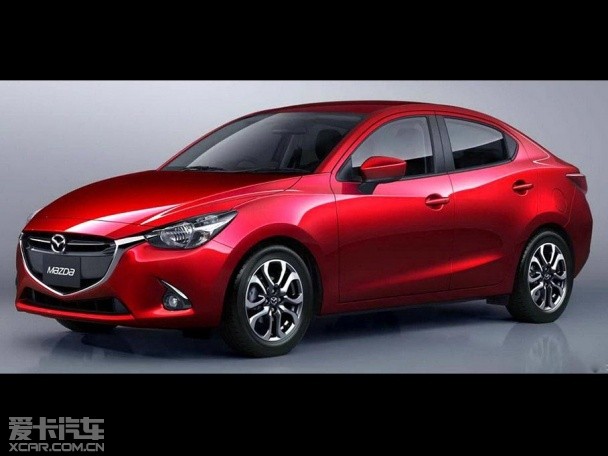 全新馬自達2三廂版官圖 將11月底首發