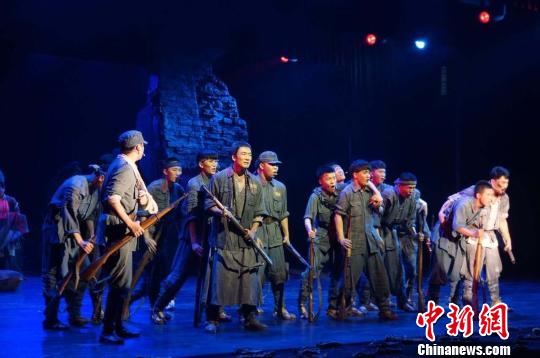 大型音樂劇《我是川軍》四川建川博物館首演