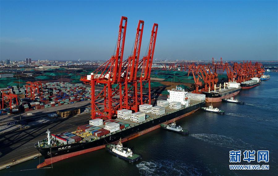 (經濟)(1)河北集裝箱“水鐵”聯運吞吐量逾19萬標箱