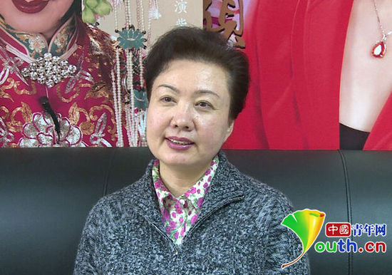 京劇張派名家王蓉蓉接受中國青年網記者采訪。中國青年網記者佟亮攝