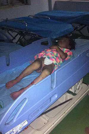 女童被發(fā)現(xiàn)時(shí)已經(jīng)死亡。圖片來自網(wǎng)絡(luò)