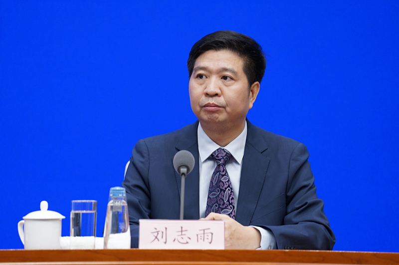水利部水文水資源監測預報中心負責人劉志雨。央視網記者 劉亮/攝