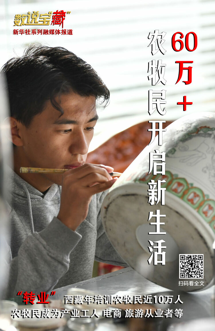 從這組數(shù)說寶“藏”海報(bào),看西藏今日幸福生活