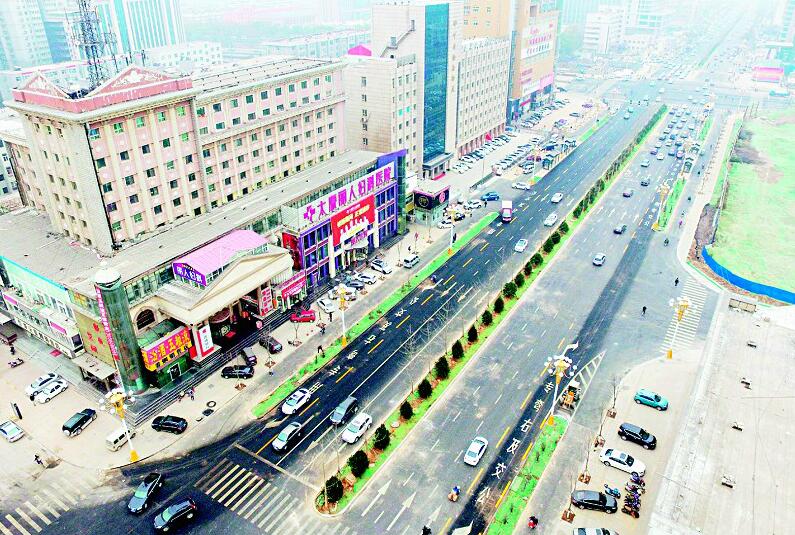 太原漪汾街改造基本完工